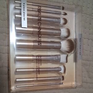Real Techniques Rose Gold 9-Piece Brush Set